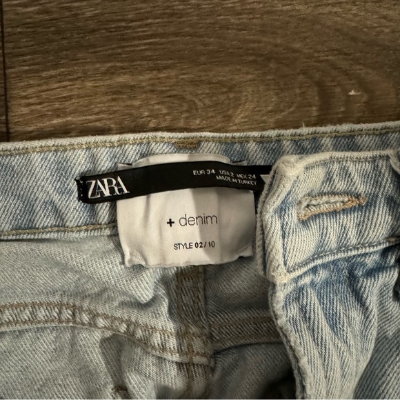 Zara bootcut jeans light wash size 2 - Picture 10 of 10